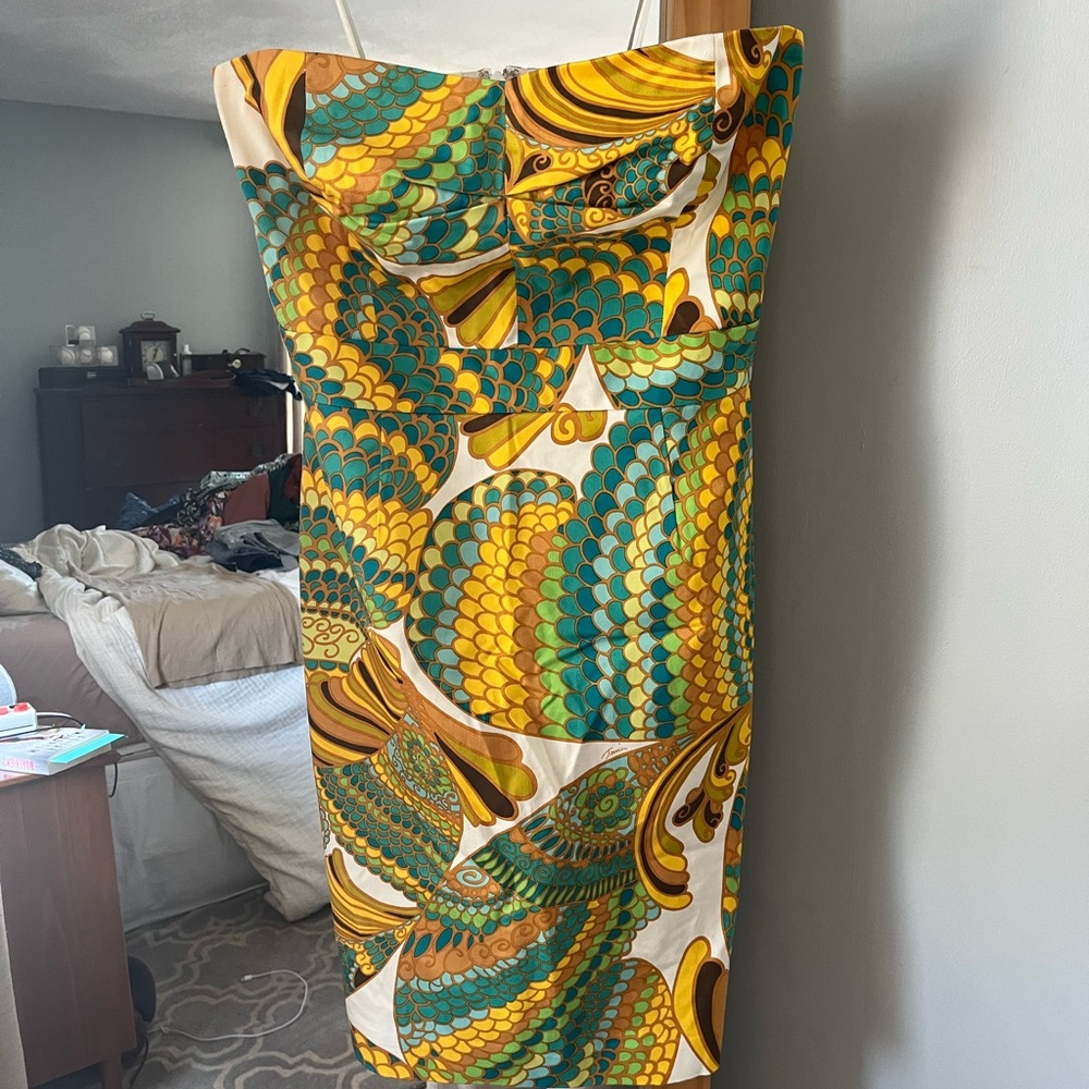 Banana Republic Multicolor Midi Dress